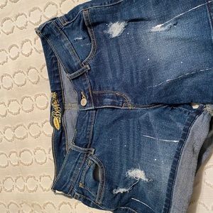 Jean boyfriend shorts